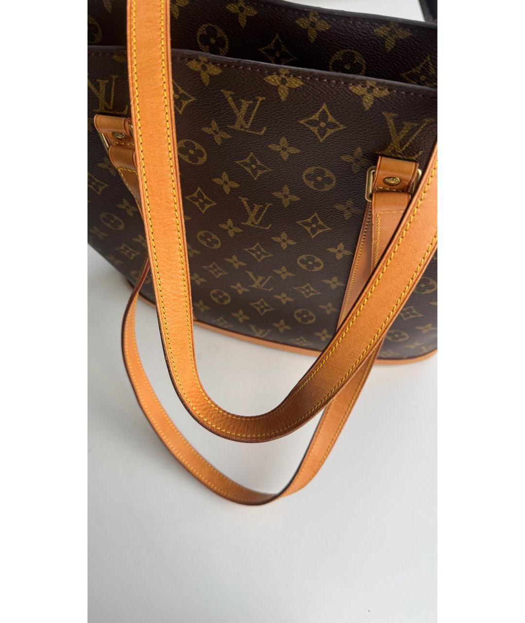 LOUIS VUITTON Коричневая сумка тоут, фото 3