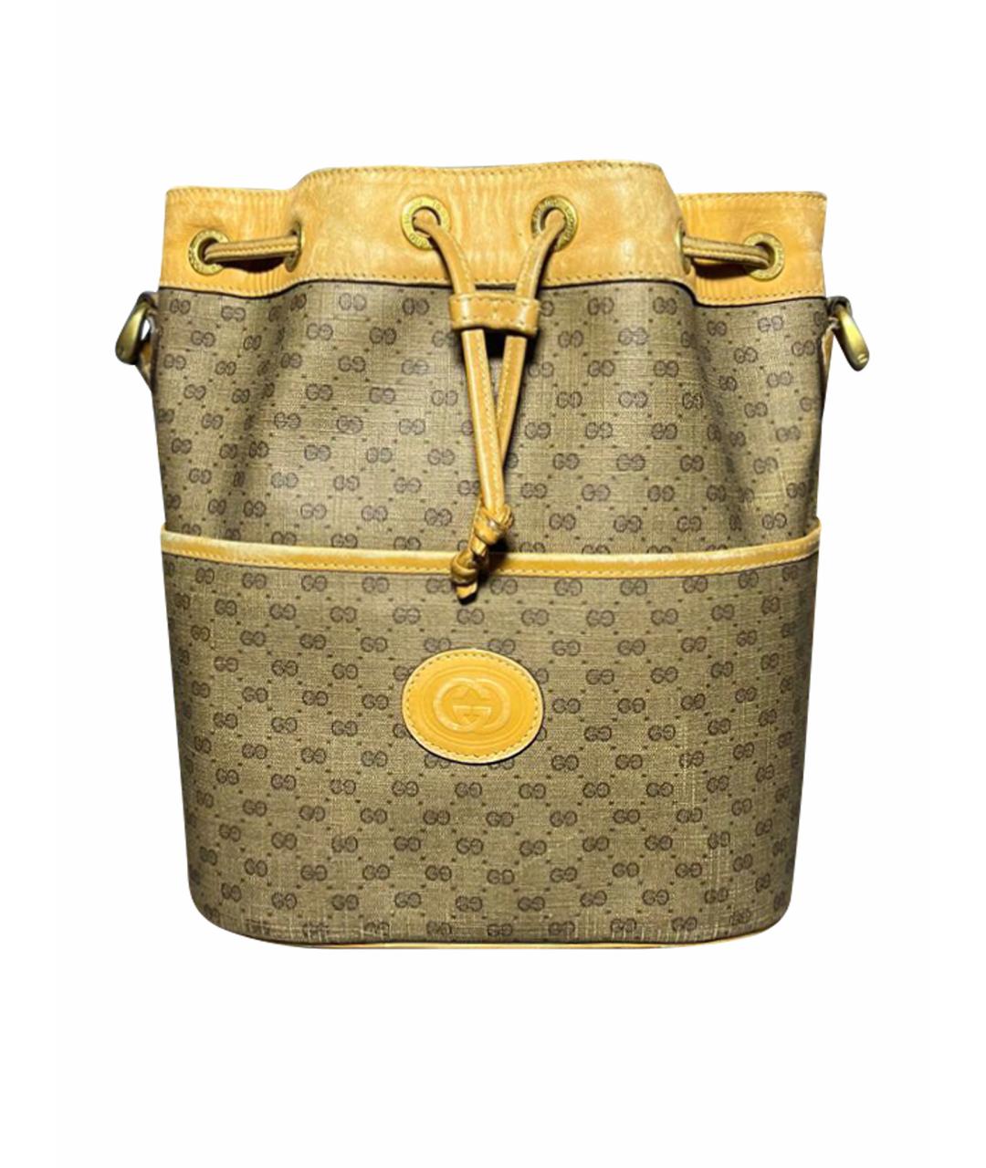 GUCCI Коричневая сумка тоут, фото 1