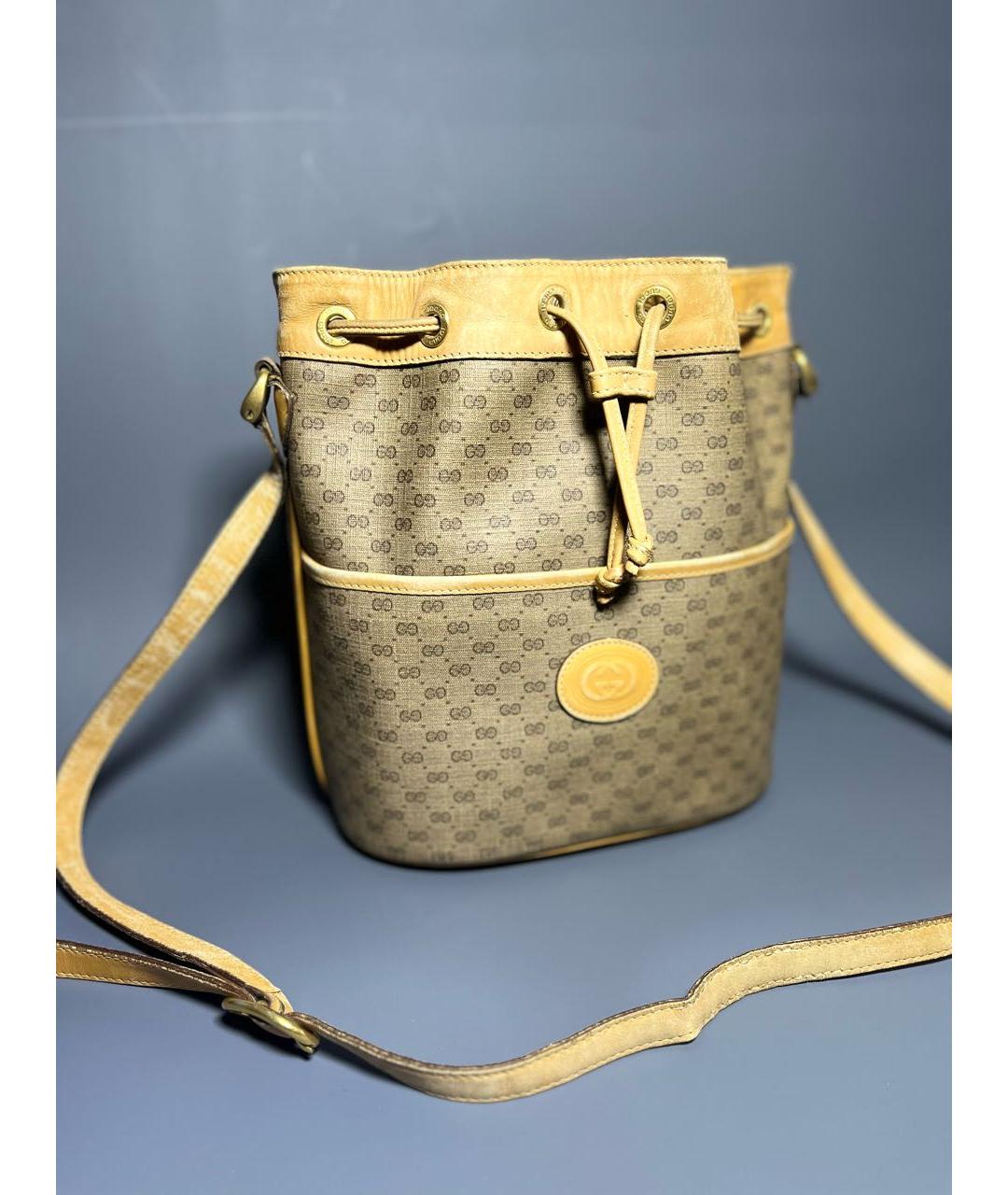 GUCCI Коричневая сумка тоут, фото 2