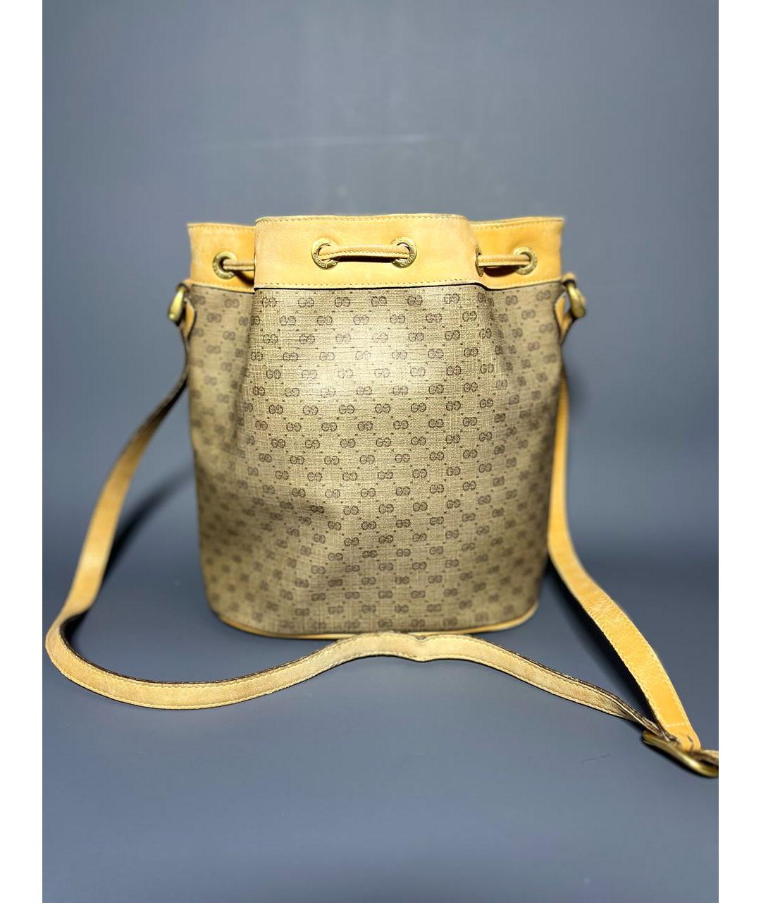 GUCCI Коричневая сумка тоут, фото 3