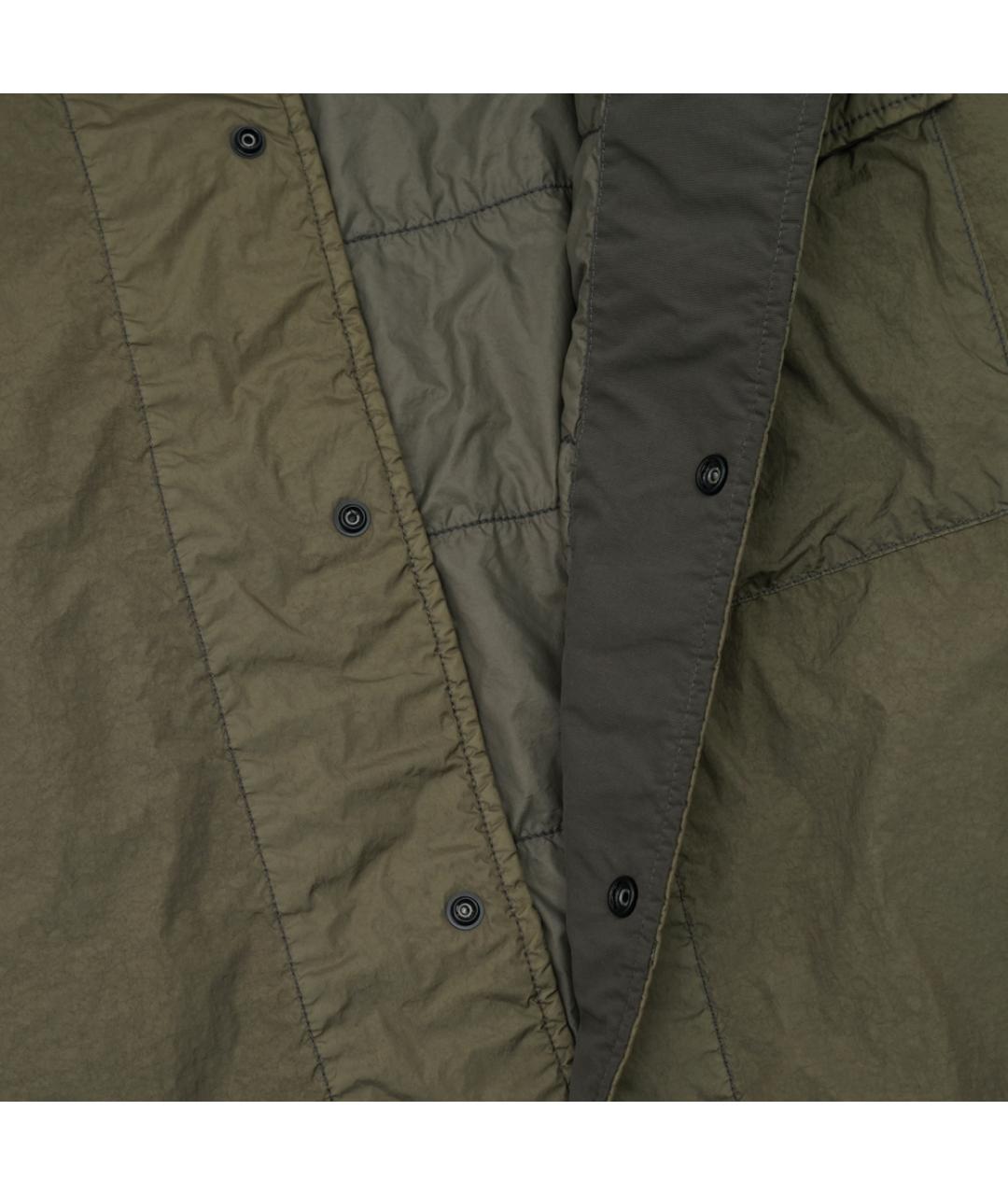 STONE ISLAND Хаки полиамидовая куртка, фото 5