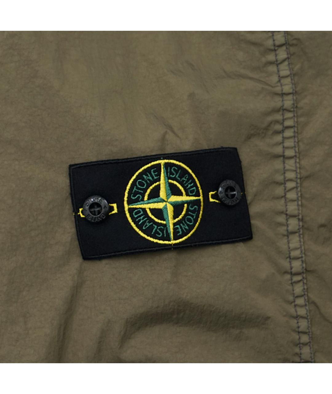STONE ISLAND Хаки полиамидовая куртка, фото 7