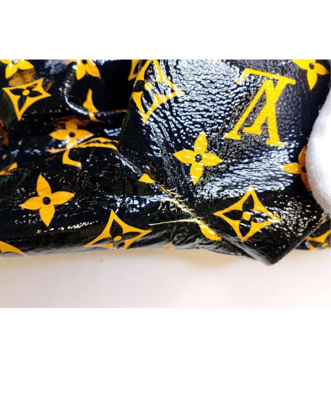 LOUIS VUITTON Черная кожаная куртка, фото 7