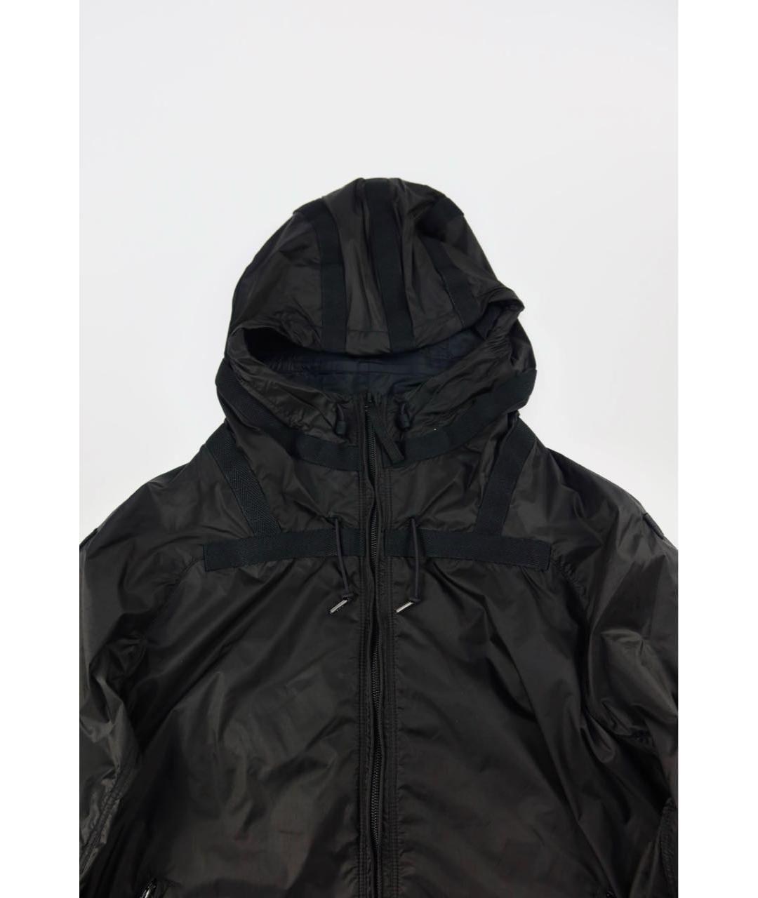 STONE ISLAND Черная полиамидовая куртка, фото 3