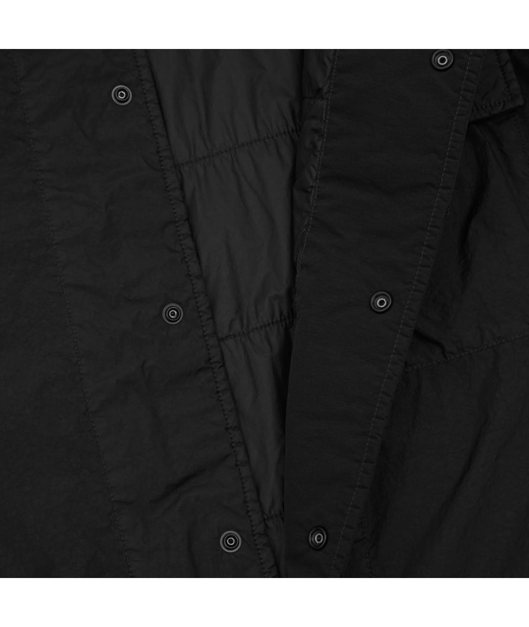 STONE ISLAND Черная полиамидовая куртка, фото 7