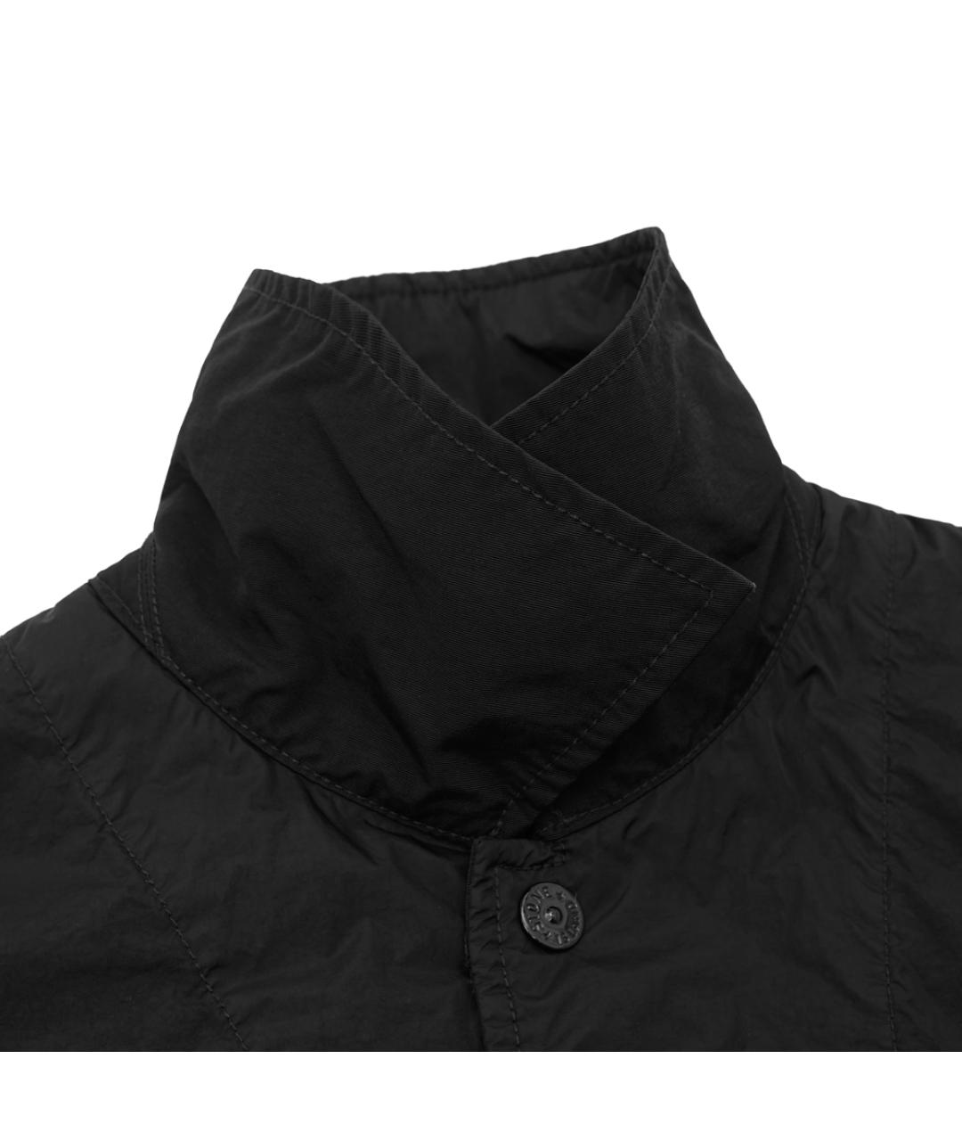 STONE ISLAND Черная полиамидовая куртка, фото 3