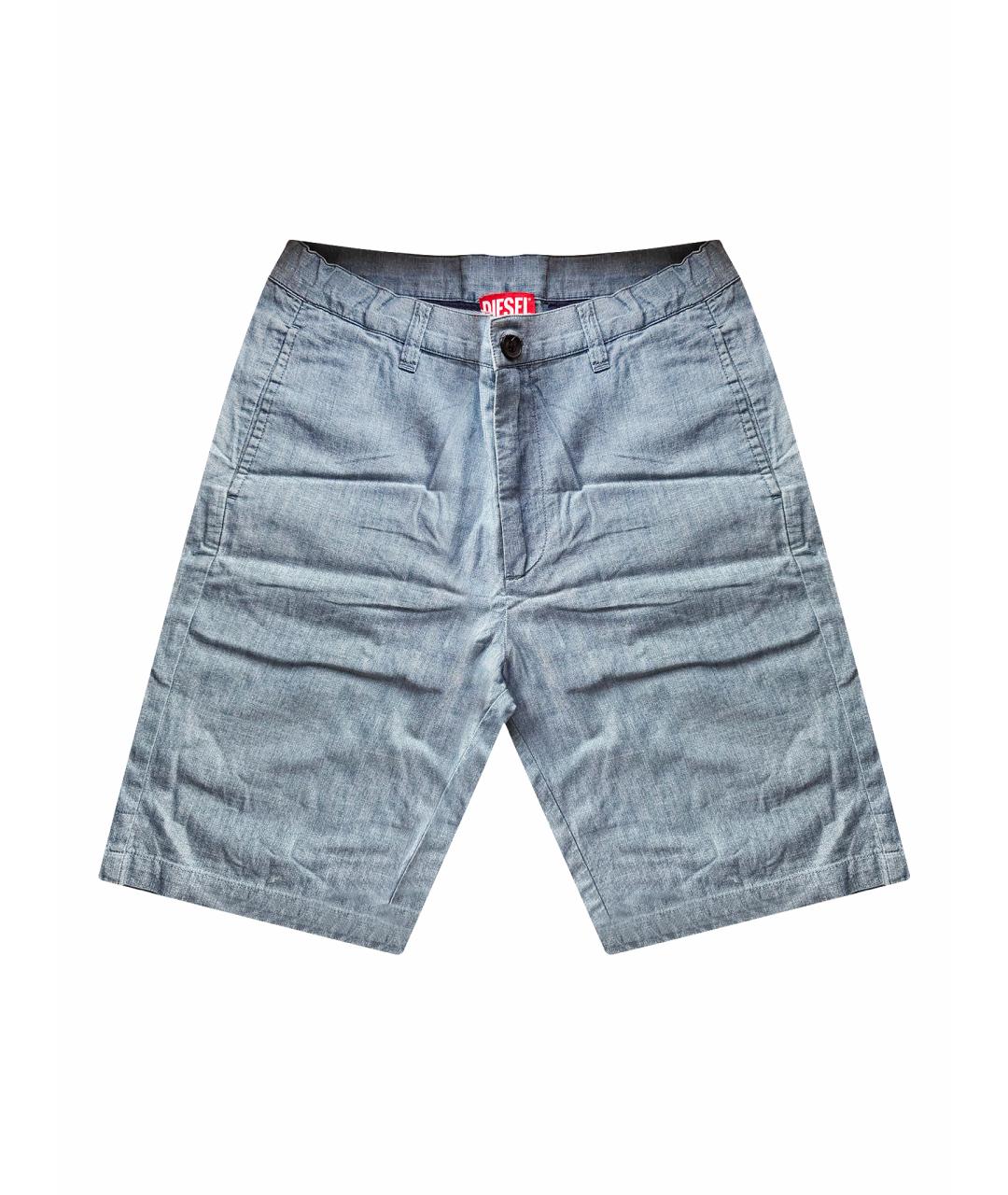 DIESEL Голубые хлопковые детские шорты, фото 1
