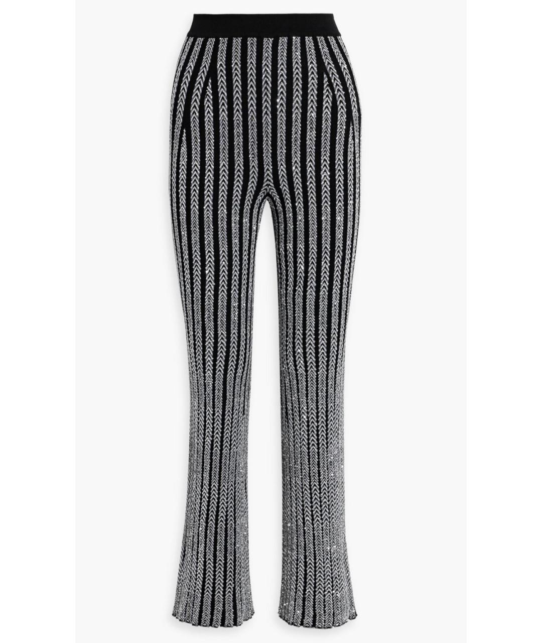 MISSONI Серебряные вискозные брюки узкие, фото 4