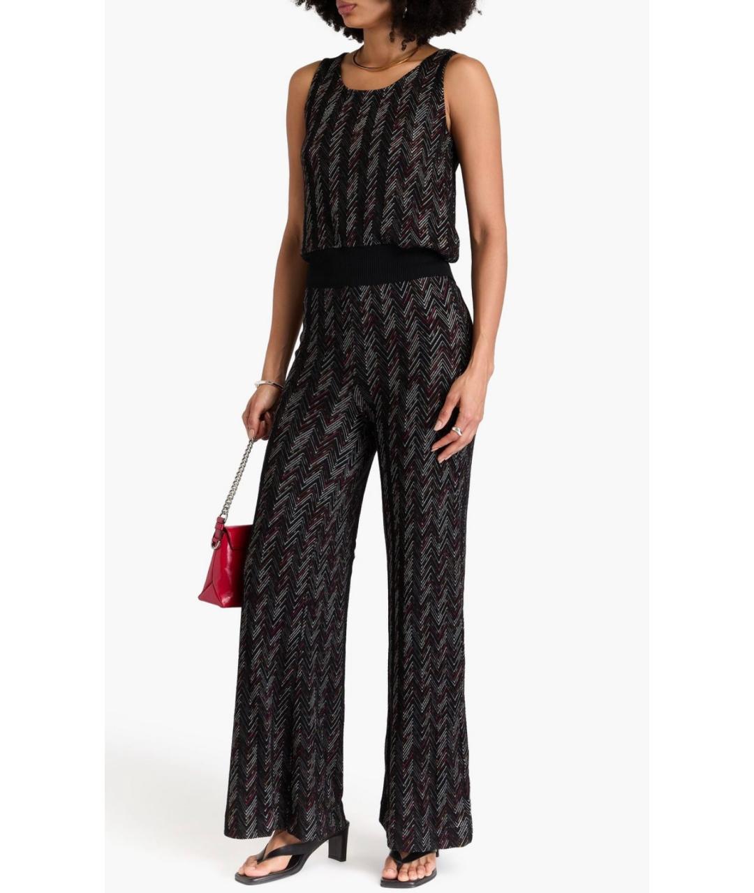 MISSONI Черные шерстяные брюки узкие, фото 2