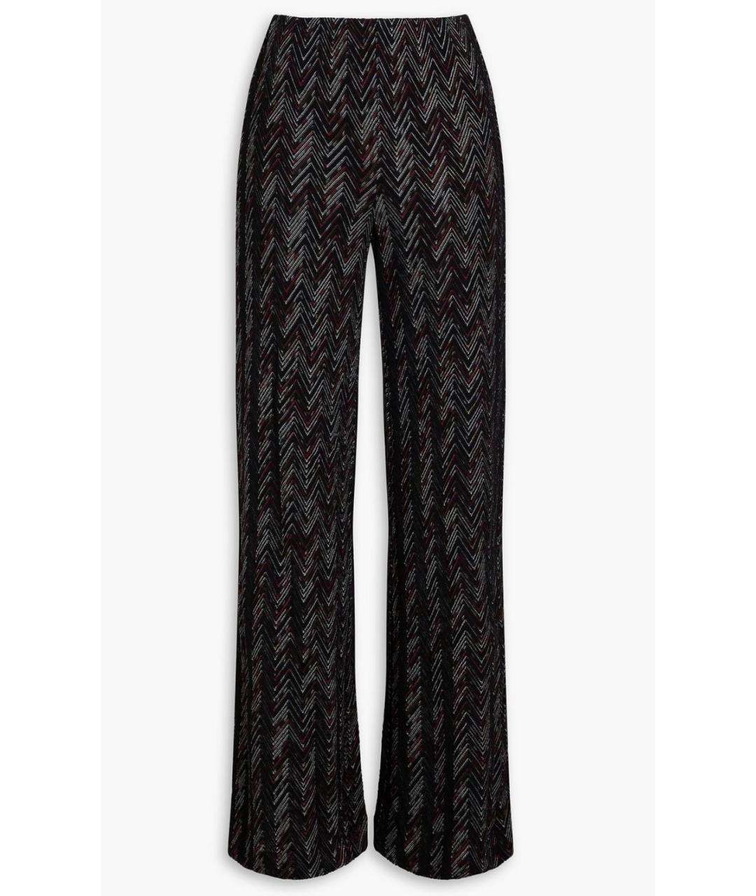 MISSONI Черные шерстяные брюки узкие, фото 4