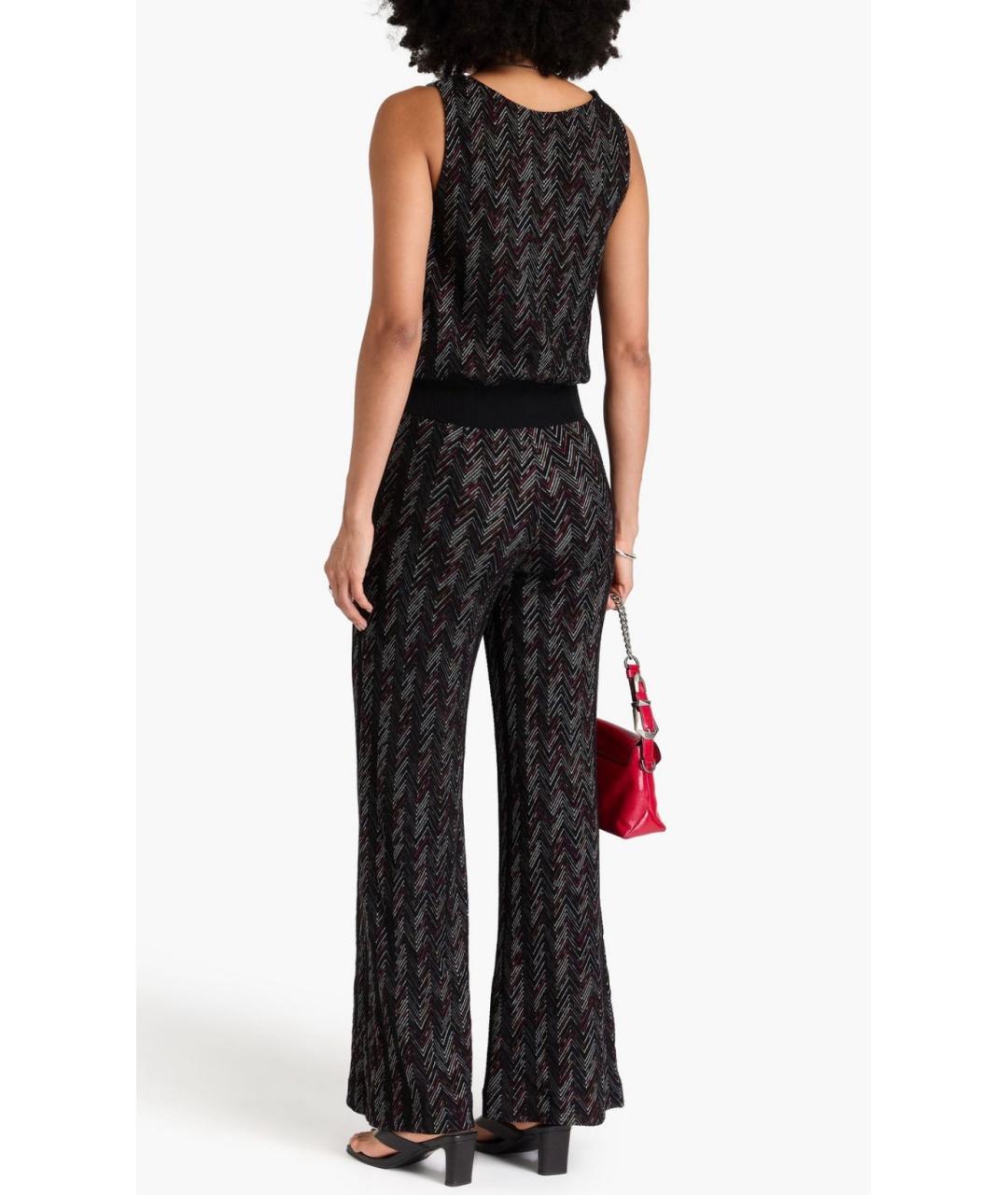 MISSONI Черные шерстяные брюки узкие, фото 3