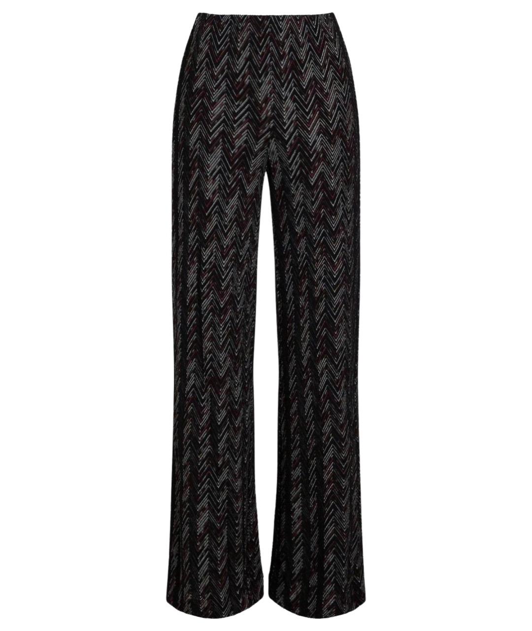 MISSONI Черные шерстяные брюки узкие, фото 1