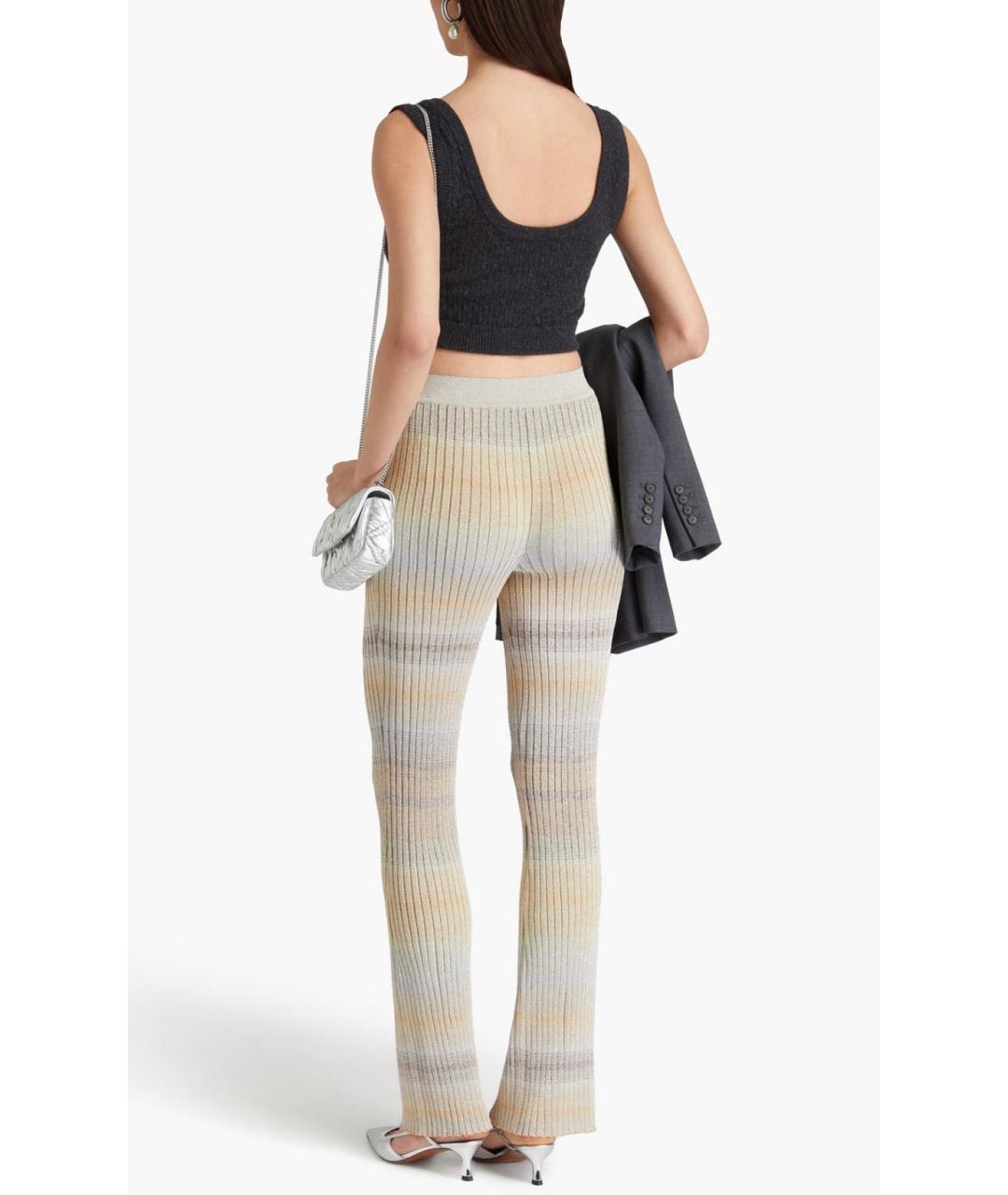 MISSONI Мульти вискозные брюки узкие, фото 3
