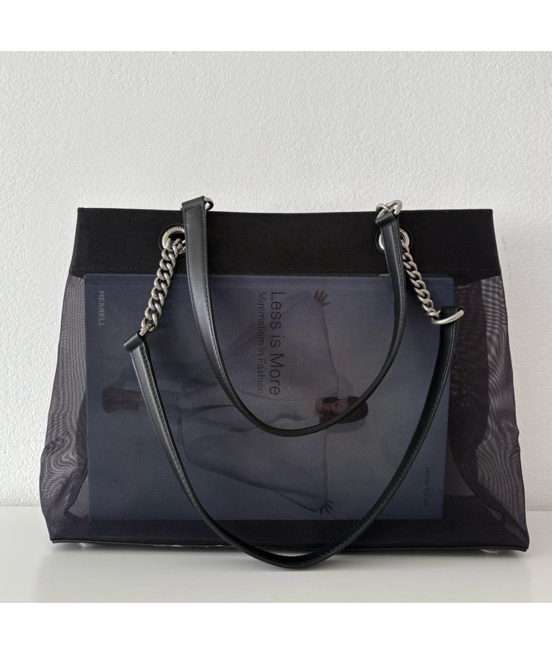 BALENCIAGA Черная сумка тоут, фото 3