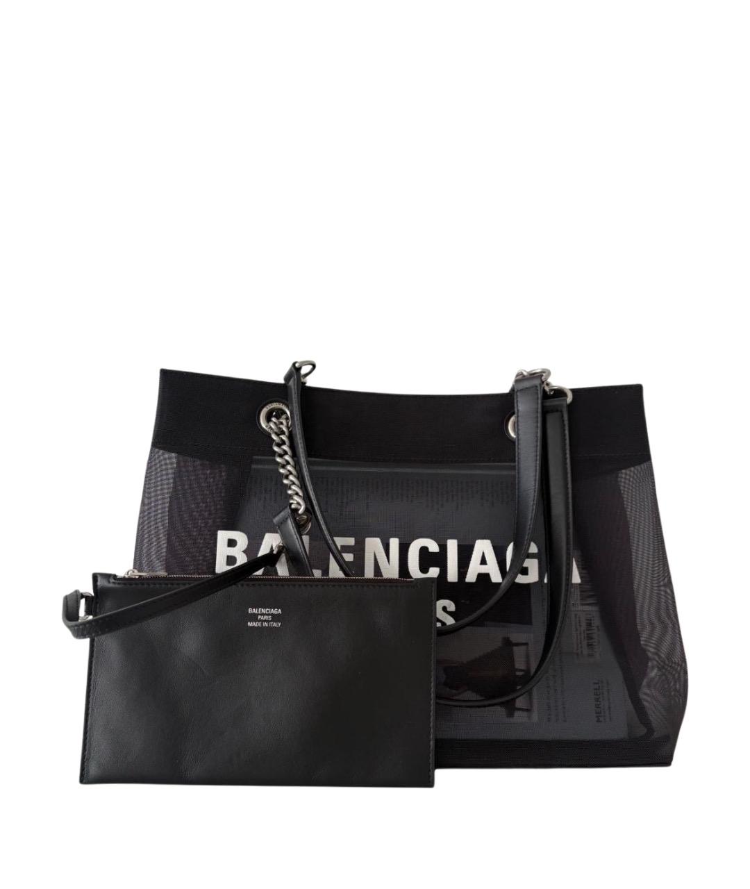 BALENCIAGA Черная сумка тоут, фото 1