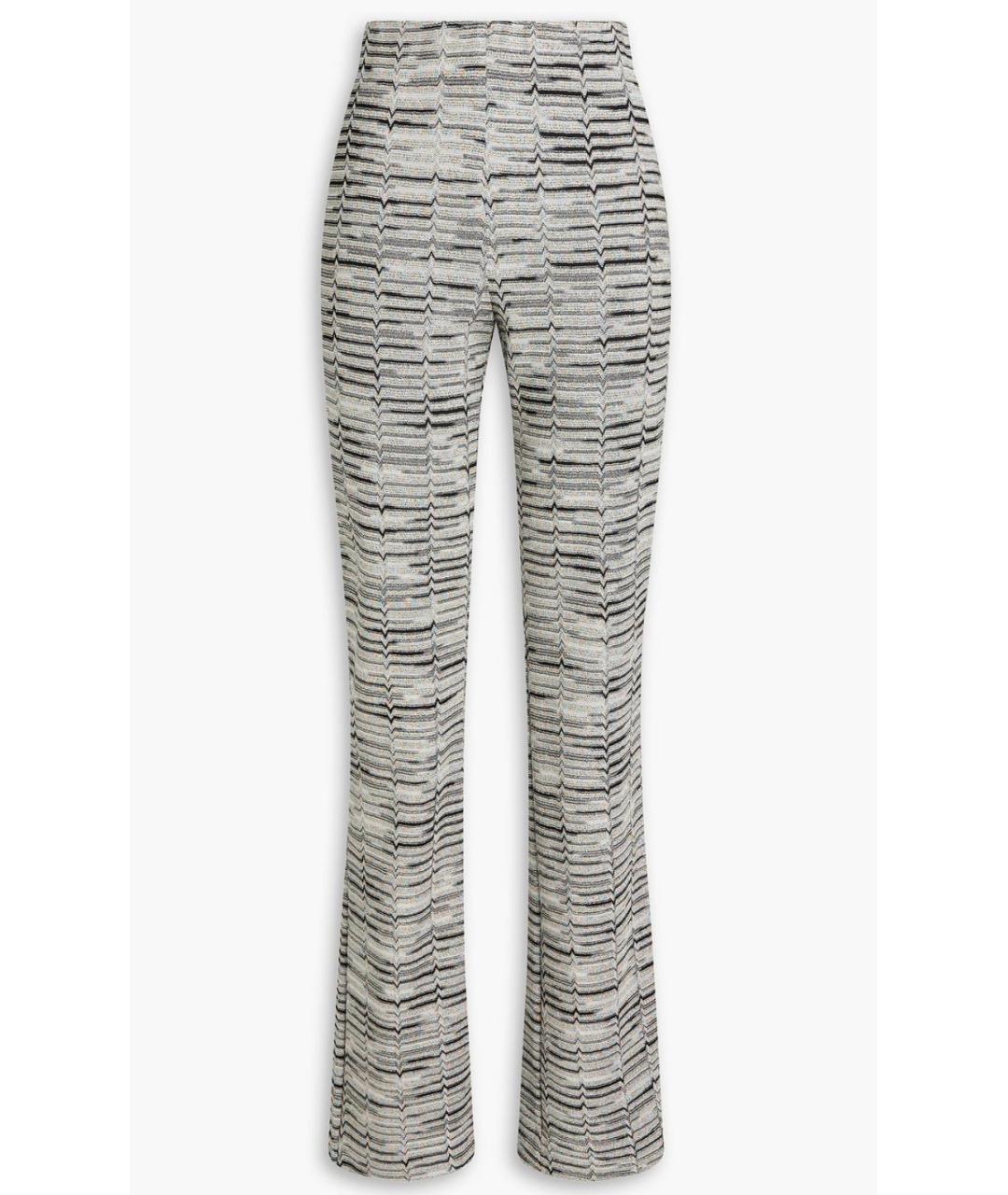 MISSONI Серые вискозные брюки узкие, фото 4