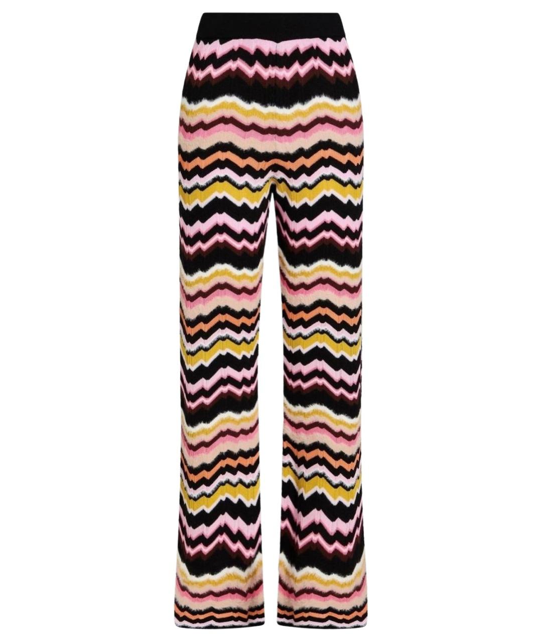 MISSONI Мульти вискозные прямые брюки, фото 1
