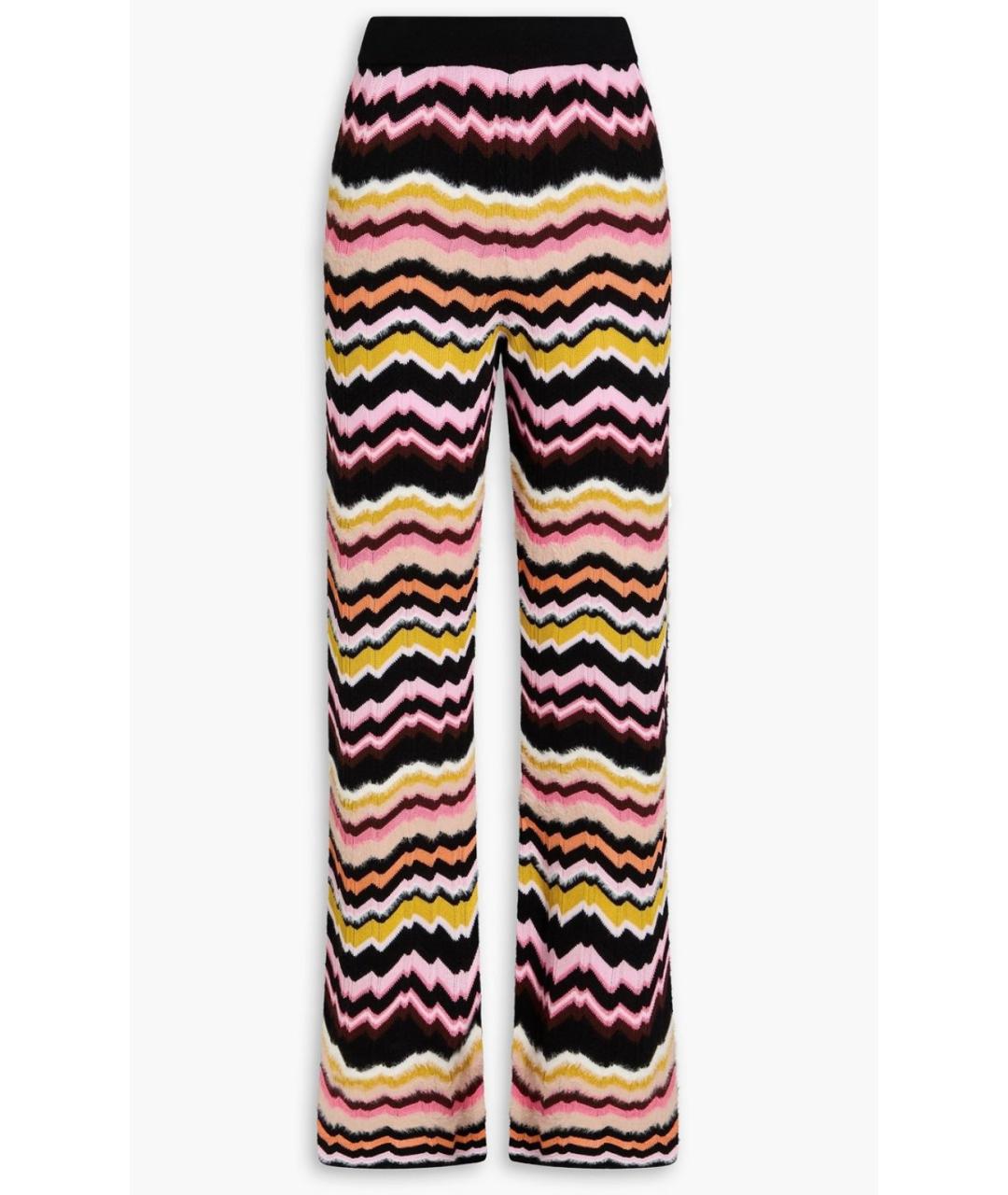MISSONI Мульти вискозные прямые брюки, фото 4
