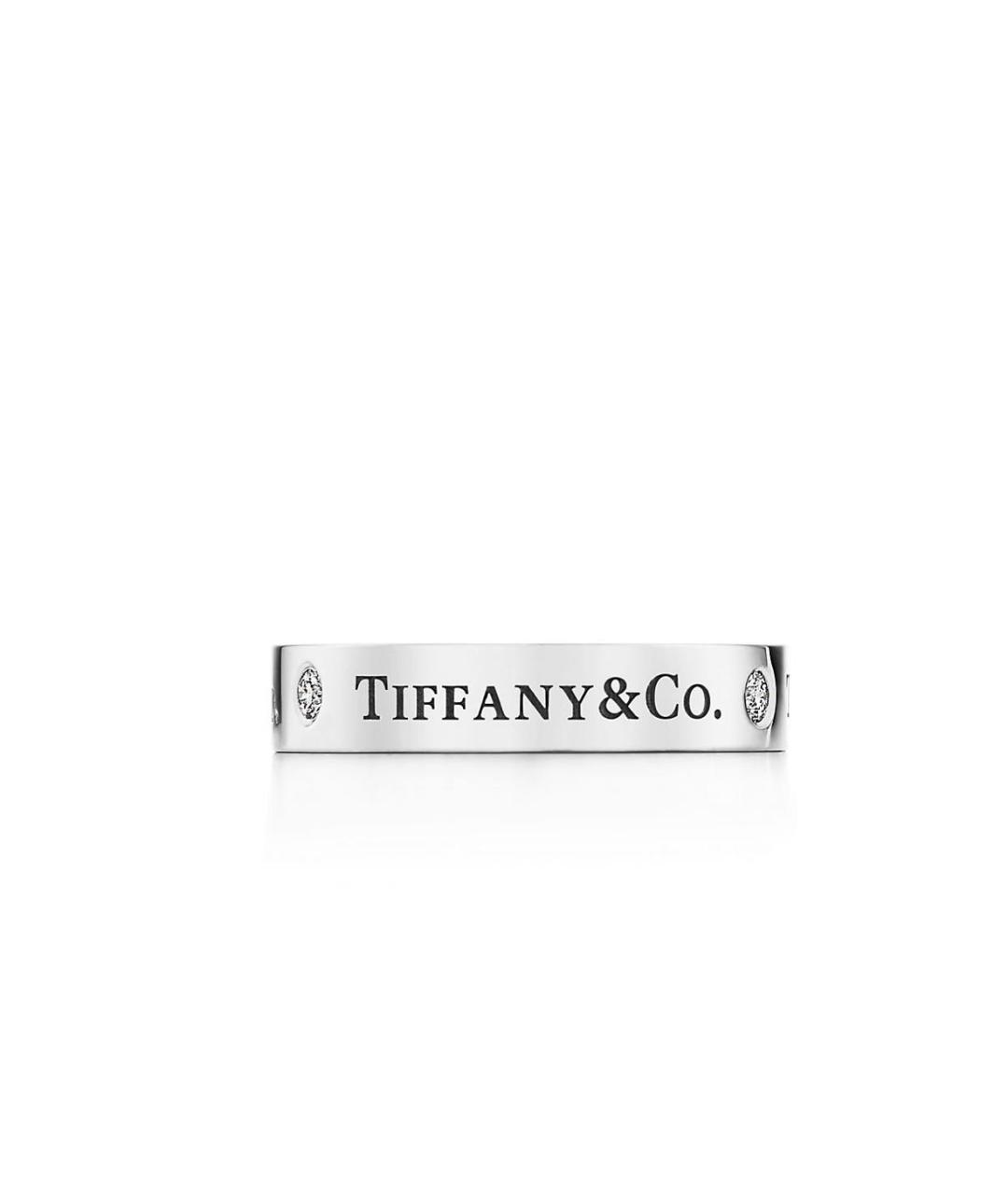TIFFANY&CO Серебряное платиновое кольцо, фото 1