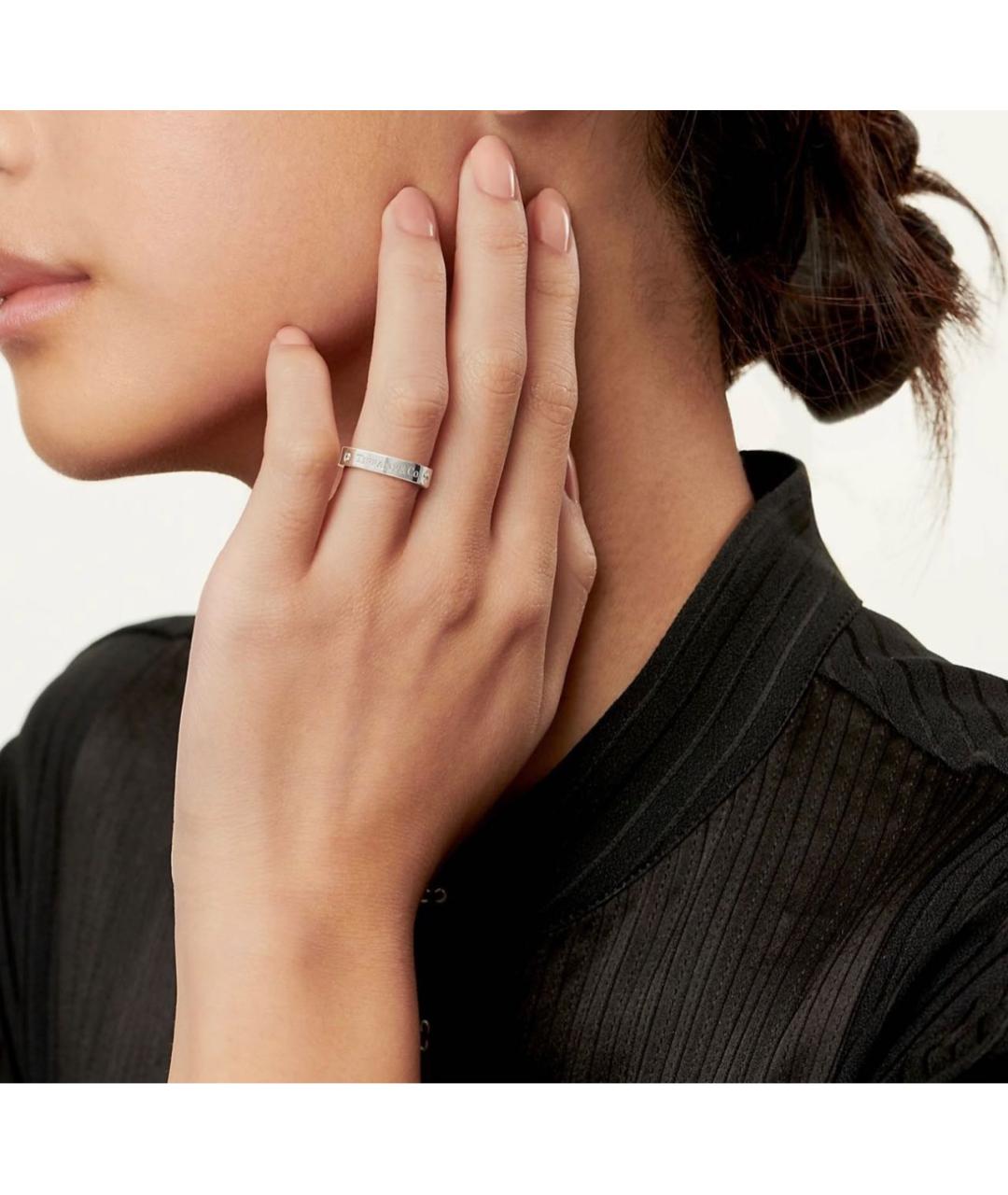 TIFFANY&CO Серебряное платиновое кольцо, фото 2
