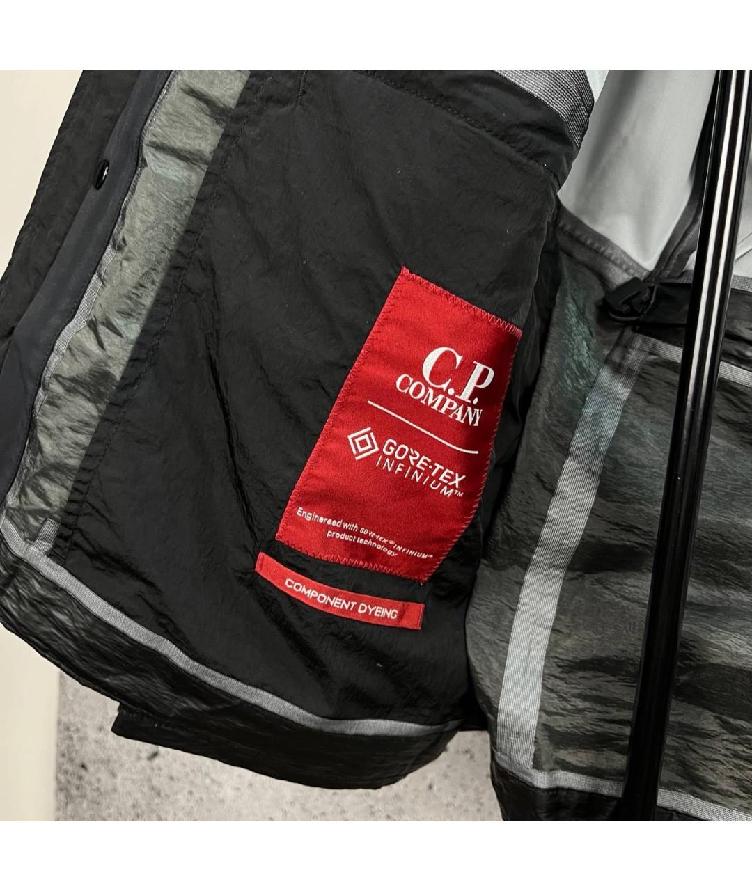 CP COMPANY Черная полиамидовая куртка, фото 3