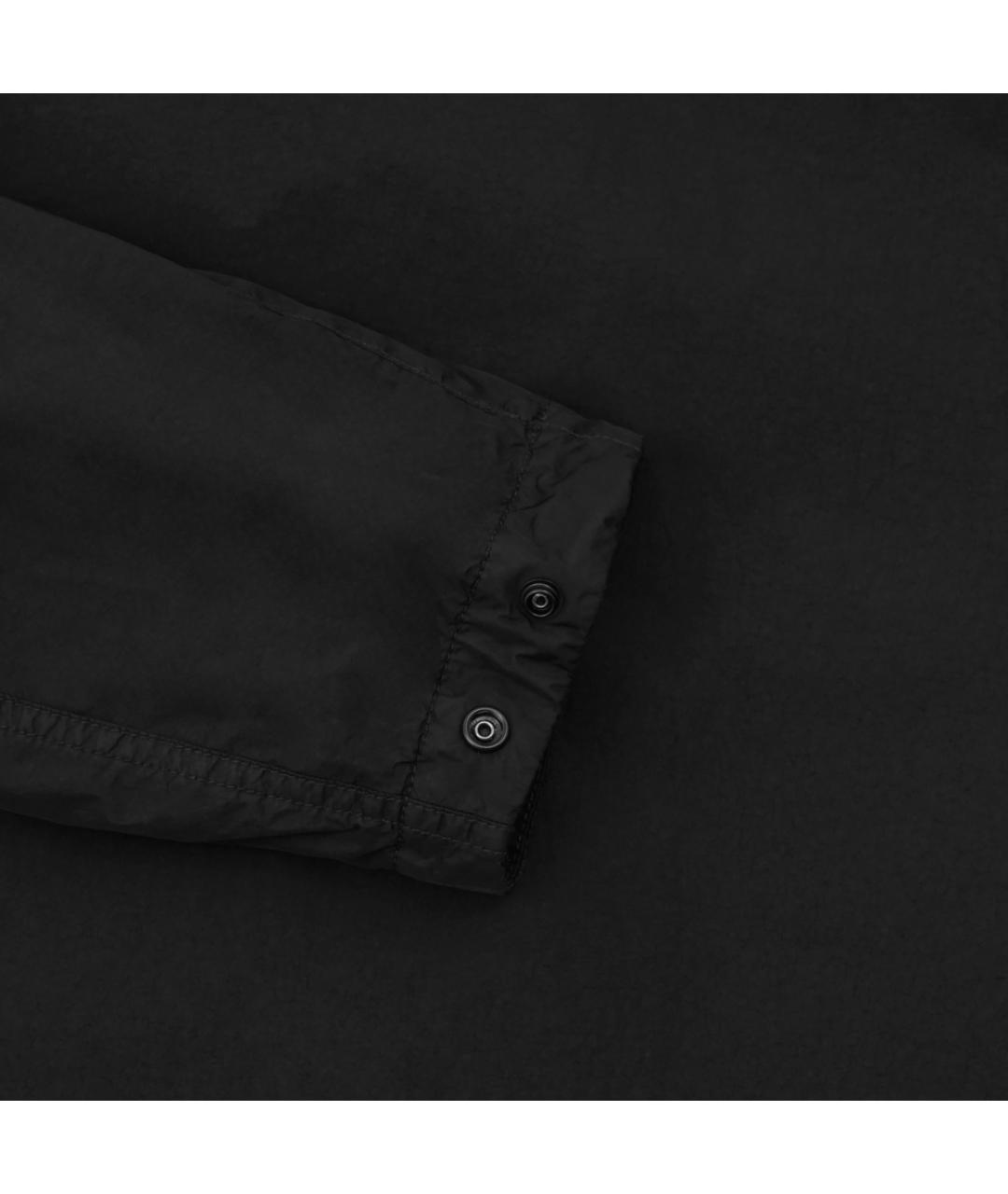 STONE ISLAND Черная полиамидовая куртка, фото 6