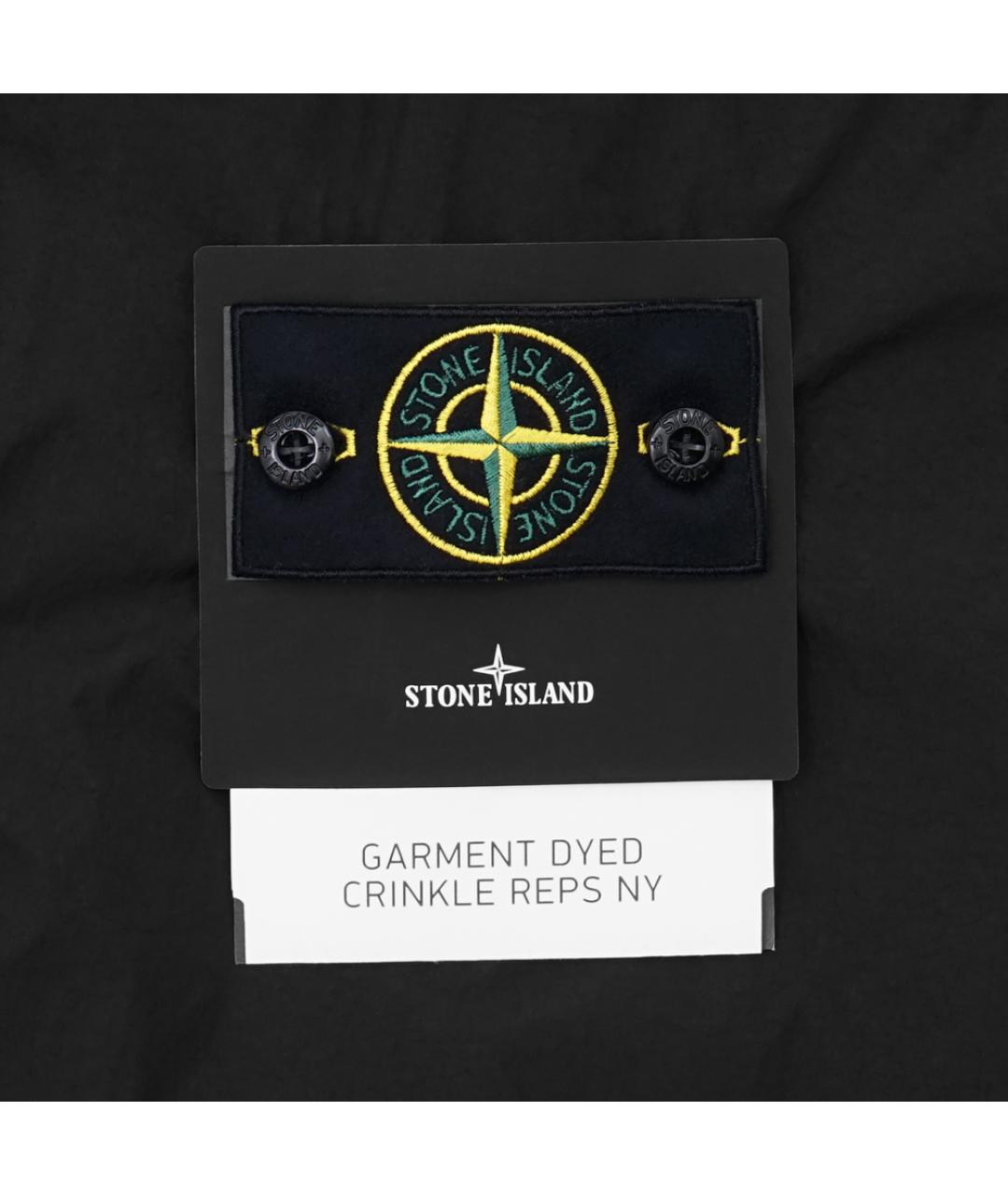 STONE ISLAND Черная полиамидовая куртка, фото 7