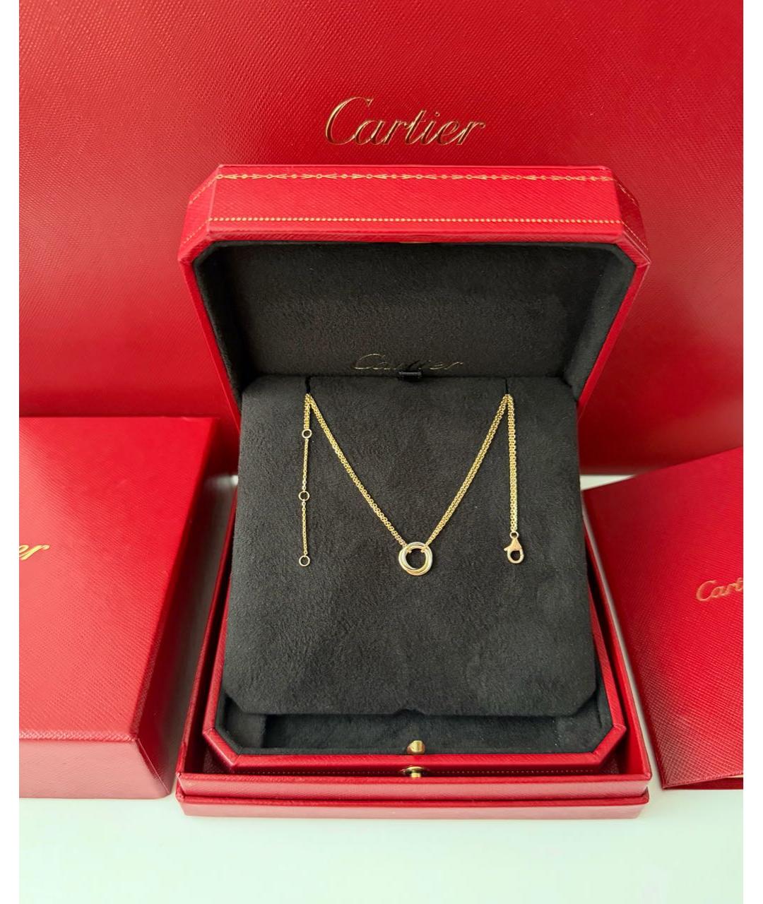 CARTIER Золотое колье из желтого золота, фото 3