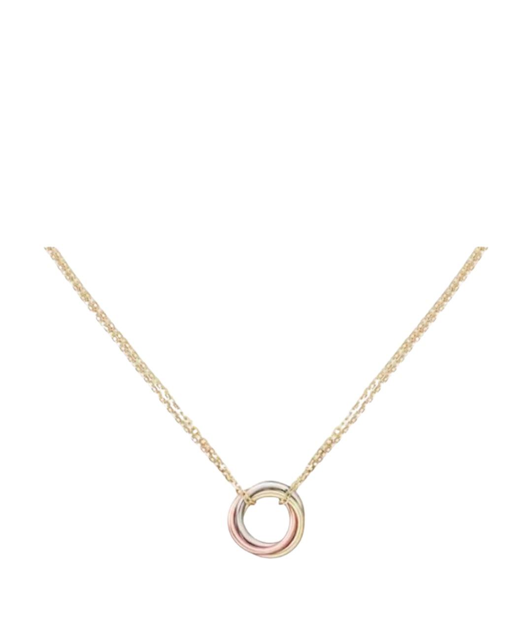 CARTIER Золотое колье из желтого золота, фото 1