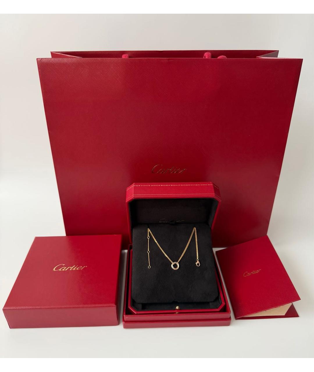 CARTIER Золотое колье из желтого золота, фото 2