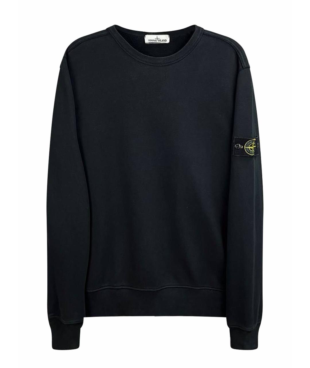 STONE ISLAND Черный джемпер / свитер, фото 1