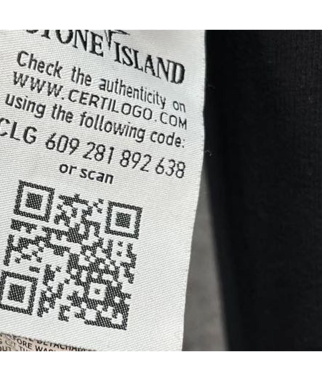 STONE ISLAND Черный джемпер / свитер, фото 5