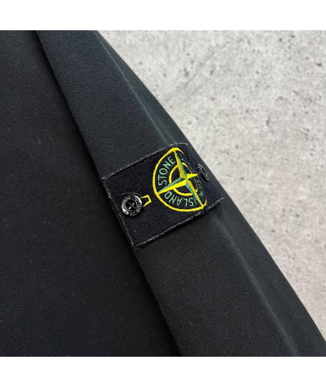 STONE ISLAND Черный джемпер / свитер, фото 3