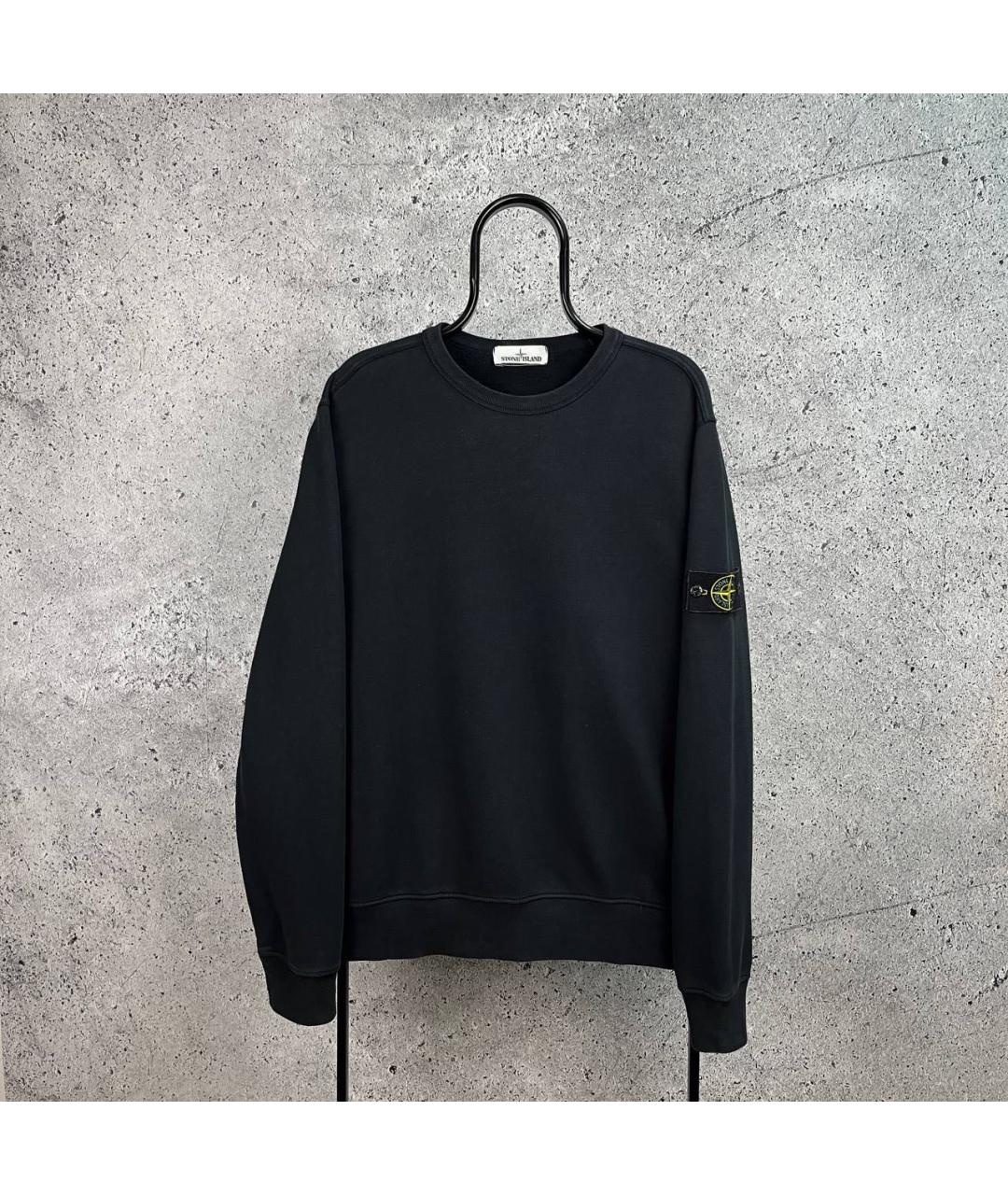 STONE ISLAND Черный джемпер / свитер, фото 6