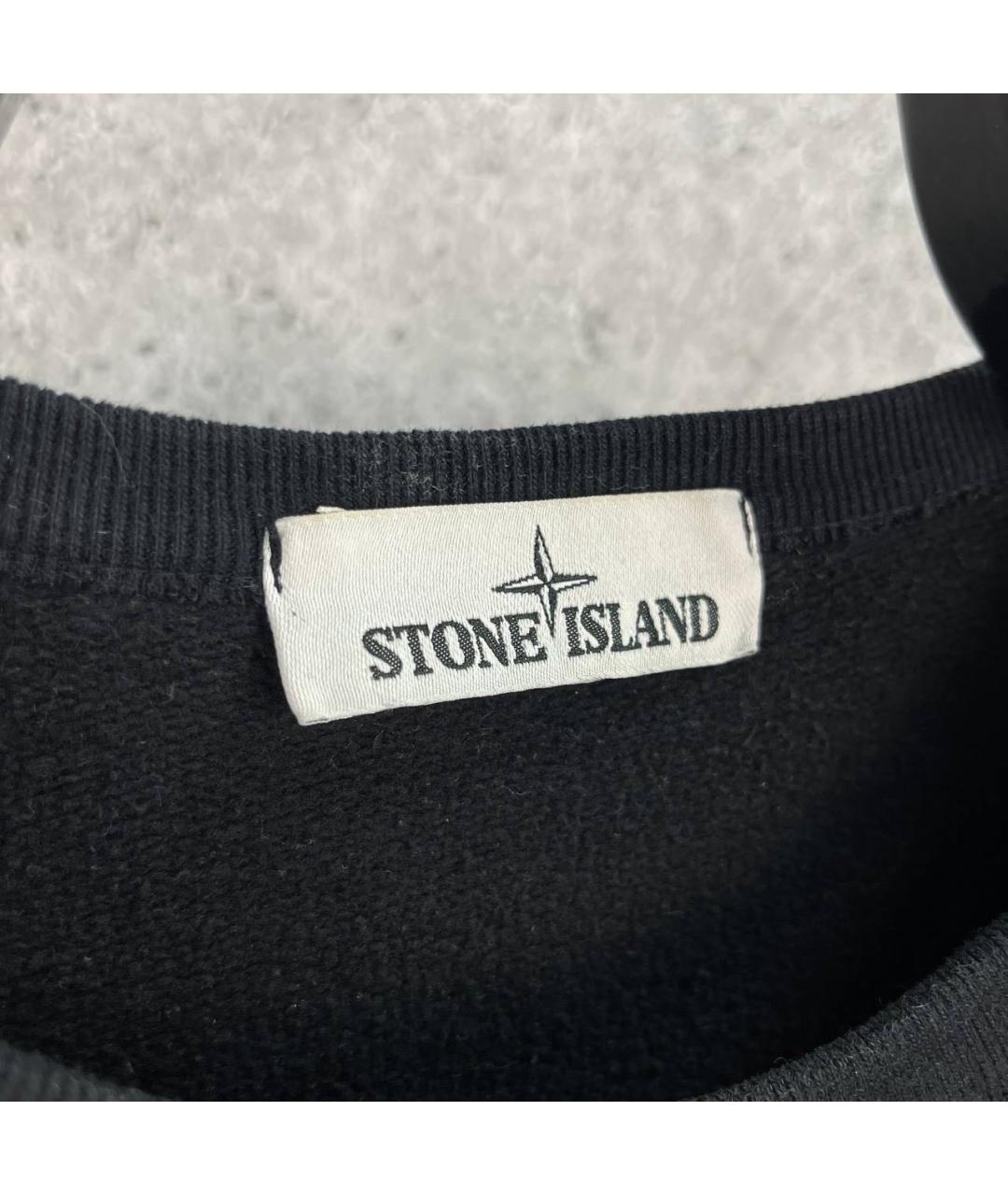 STONE ISLAND Черный джемпер / свитер, фото 4