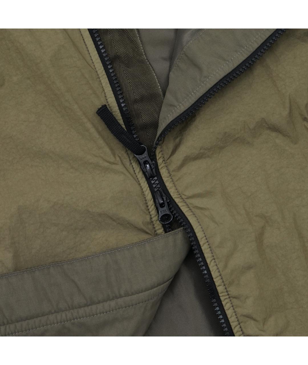 STONE ISLAND Хаки полиамидовая куртка, фото 4
