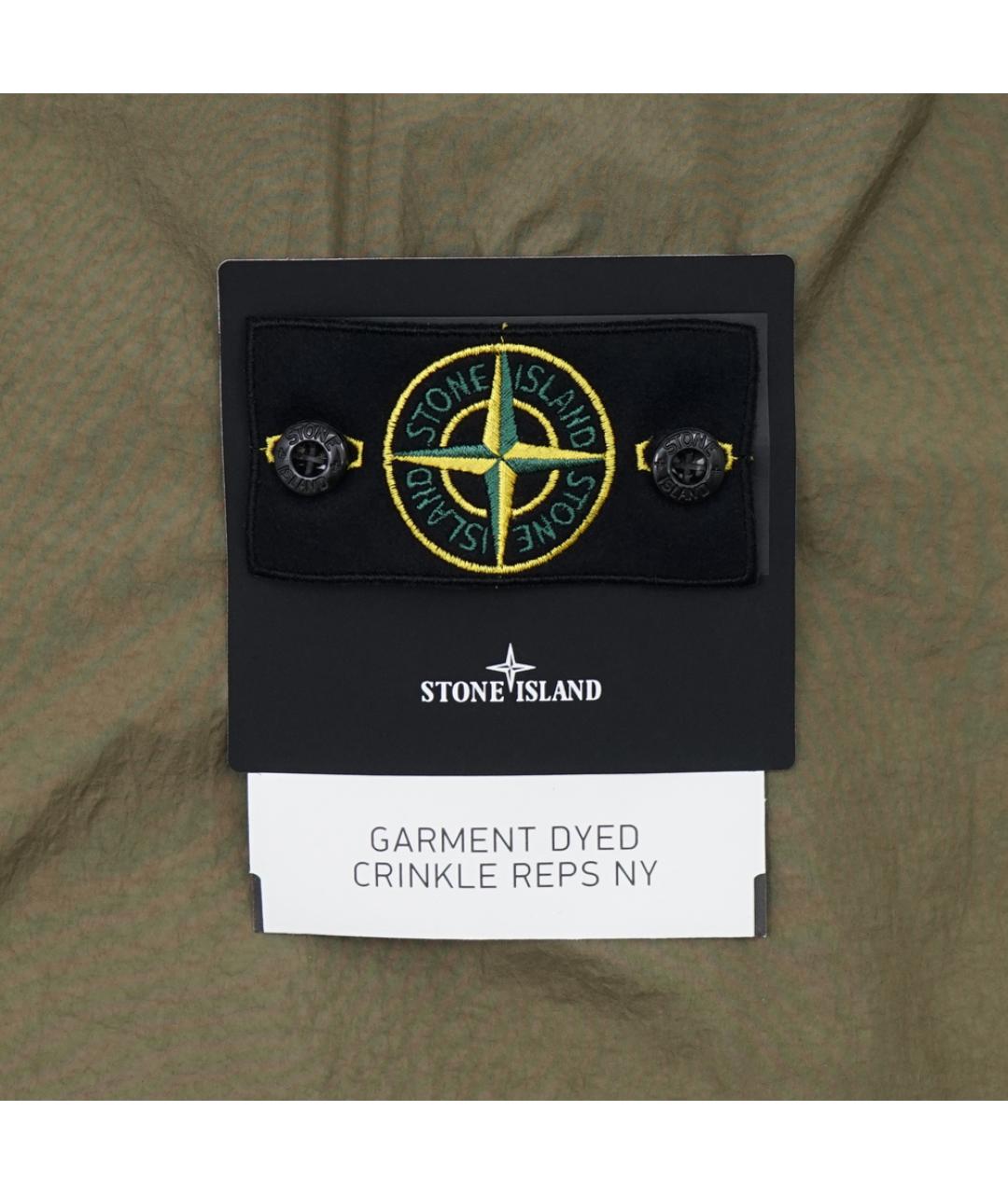 STONE ISLAND Хаки полиамидовая куртка, фото 7