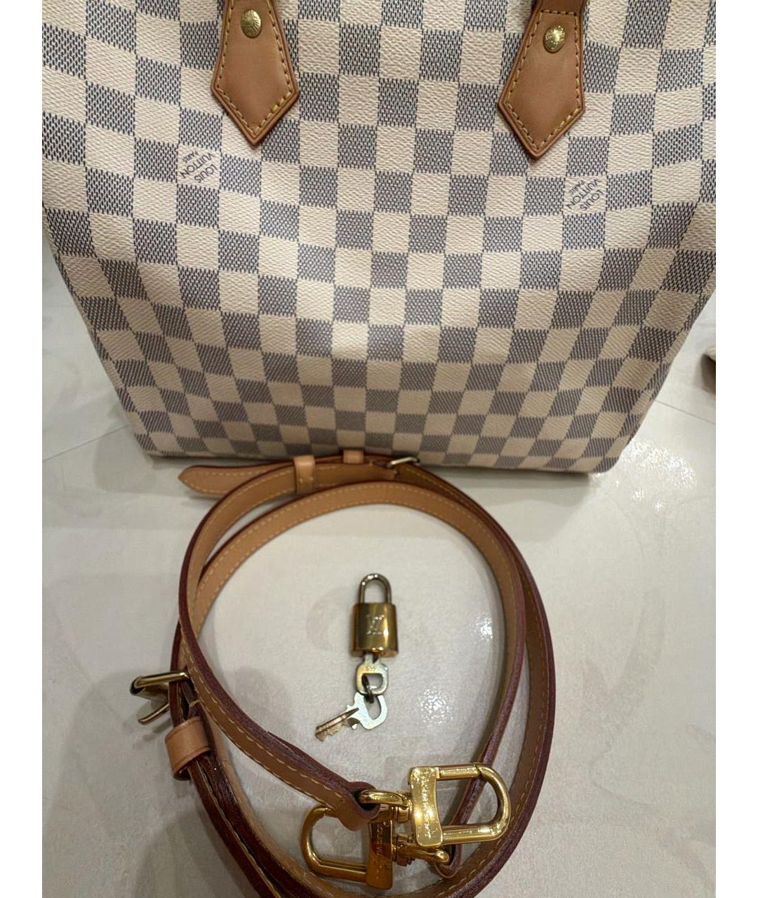 LOUIS VUITTON Бежевая сумка через плечо, фото 8