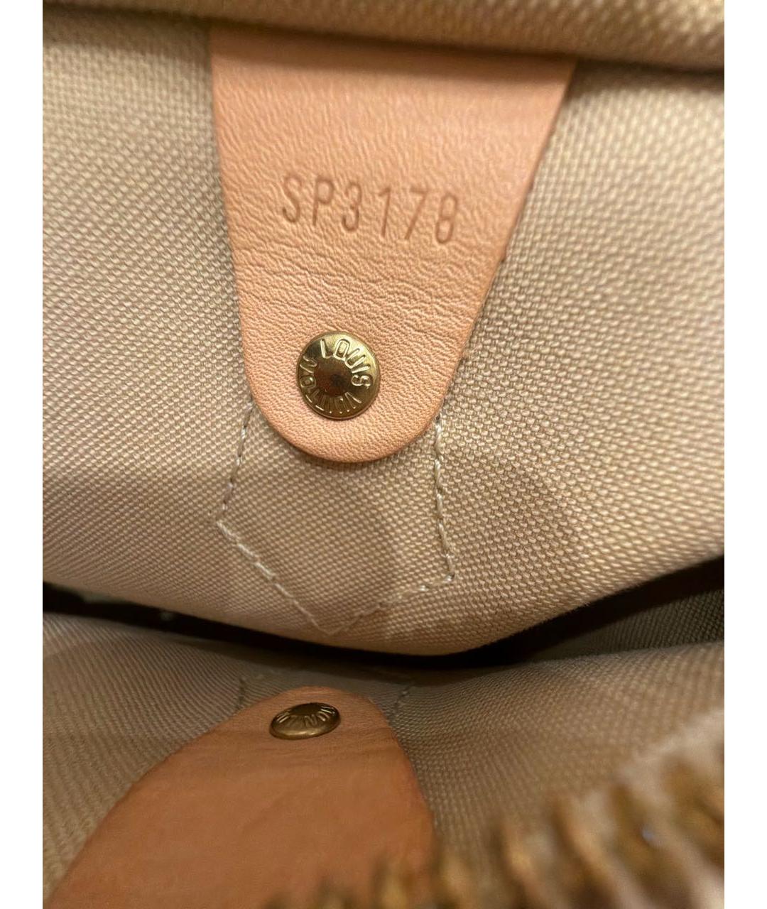 LOUIS VUITTON Бежевая сумка через плечо, фото 7