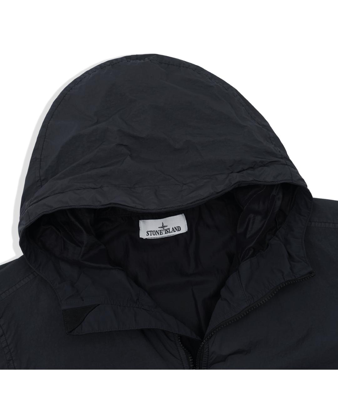 STONE ISLAND Темно-синяя полиамидовая куртка, фото 2