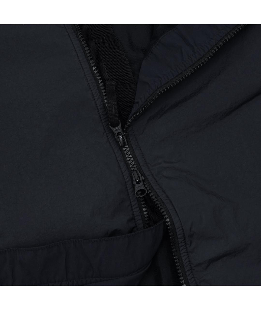 STONE ISLAND Темно-синяя полиамидовая куртка, фото 4