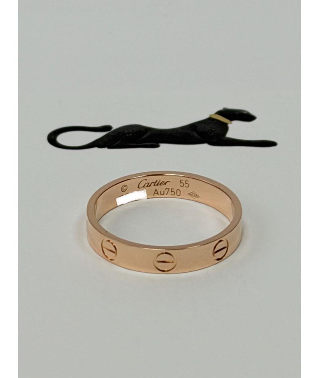 CARTIER Золотое кольцо из розового золота, фото 5