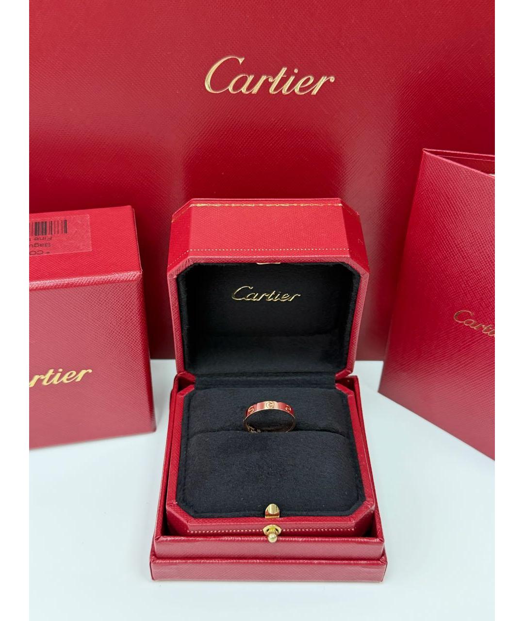 CARTIER Золотое кольцо из розового золота, фото 3