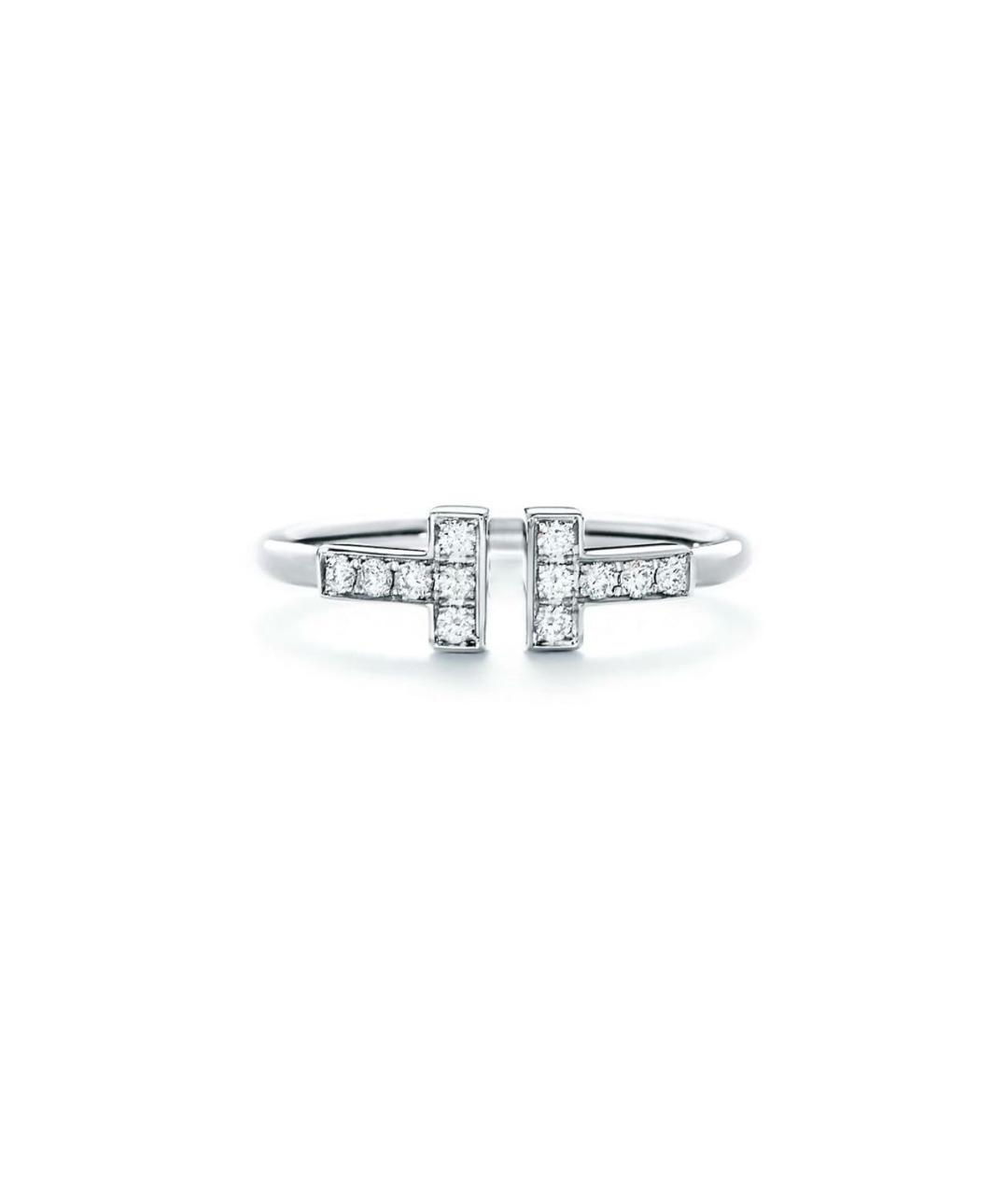 TIFFANY&CO Серебряное кольцо из белого золота, фото 1