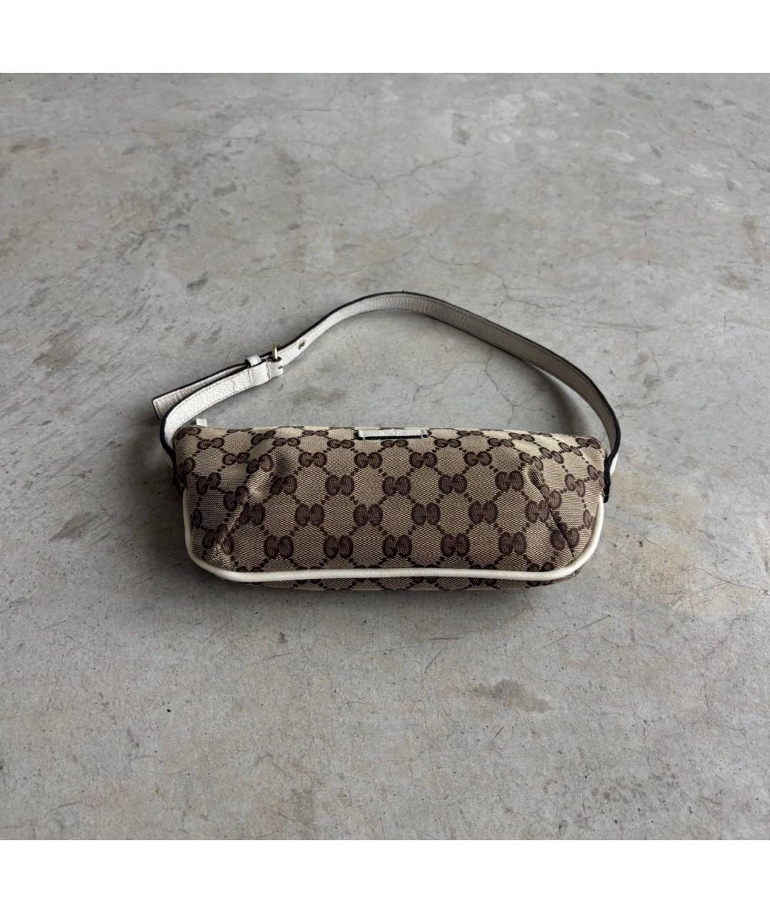 GUCCI Бежевая сумка с короткими ручками, фото 2
