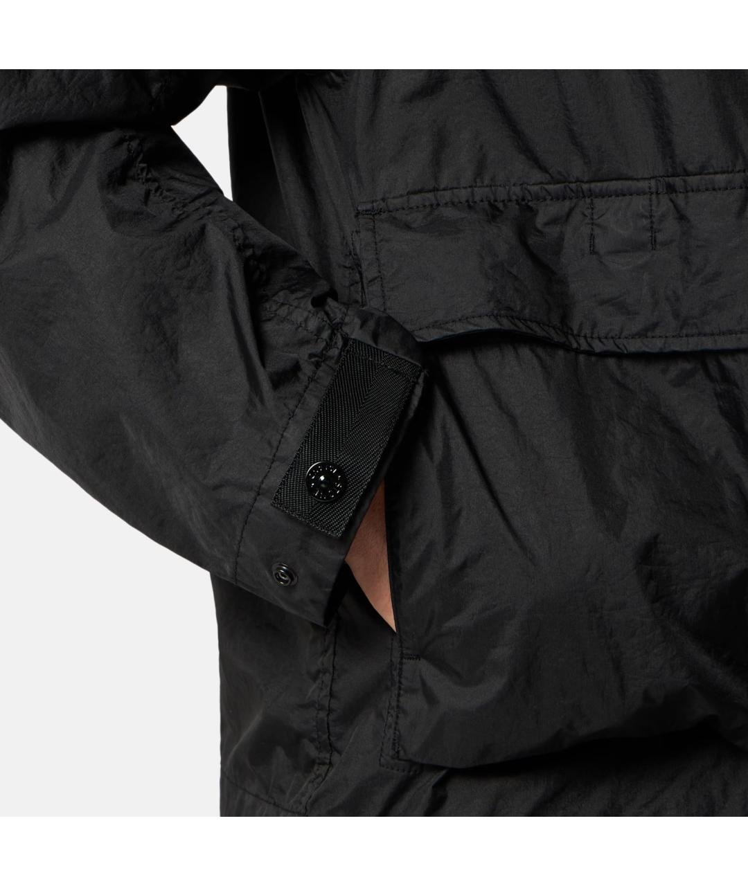 STONE ISLAND Черная полиамидовая куртка, фото 9