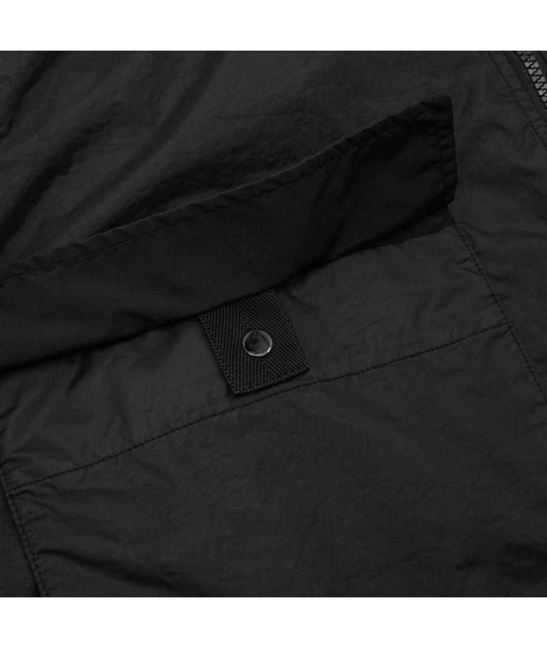 STONE ISLAND Черная полиамидовая куртка, фото 3