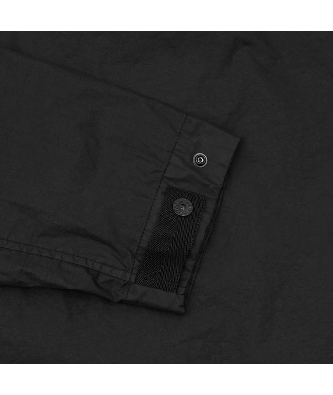 STONE ISLAND Черная полиамидовая куртка, фото 6