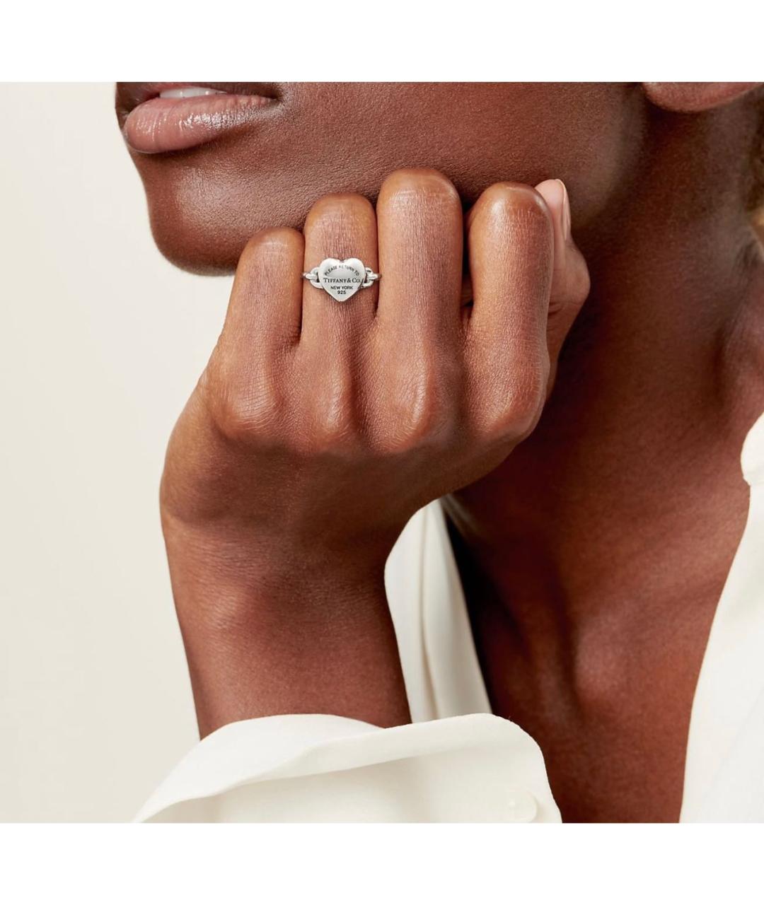 TIFFANY&CO Серебряное серебряное кольцо, фото 4