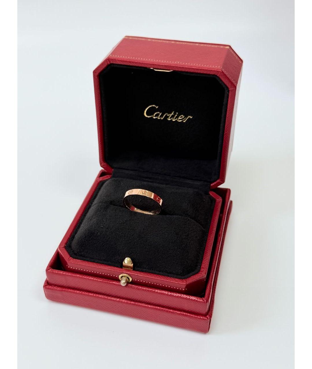 CARTIER Золотое кольцо из розового золота, фото 4